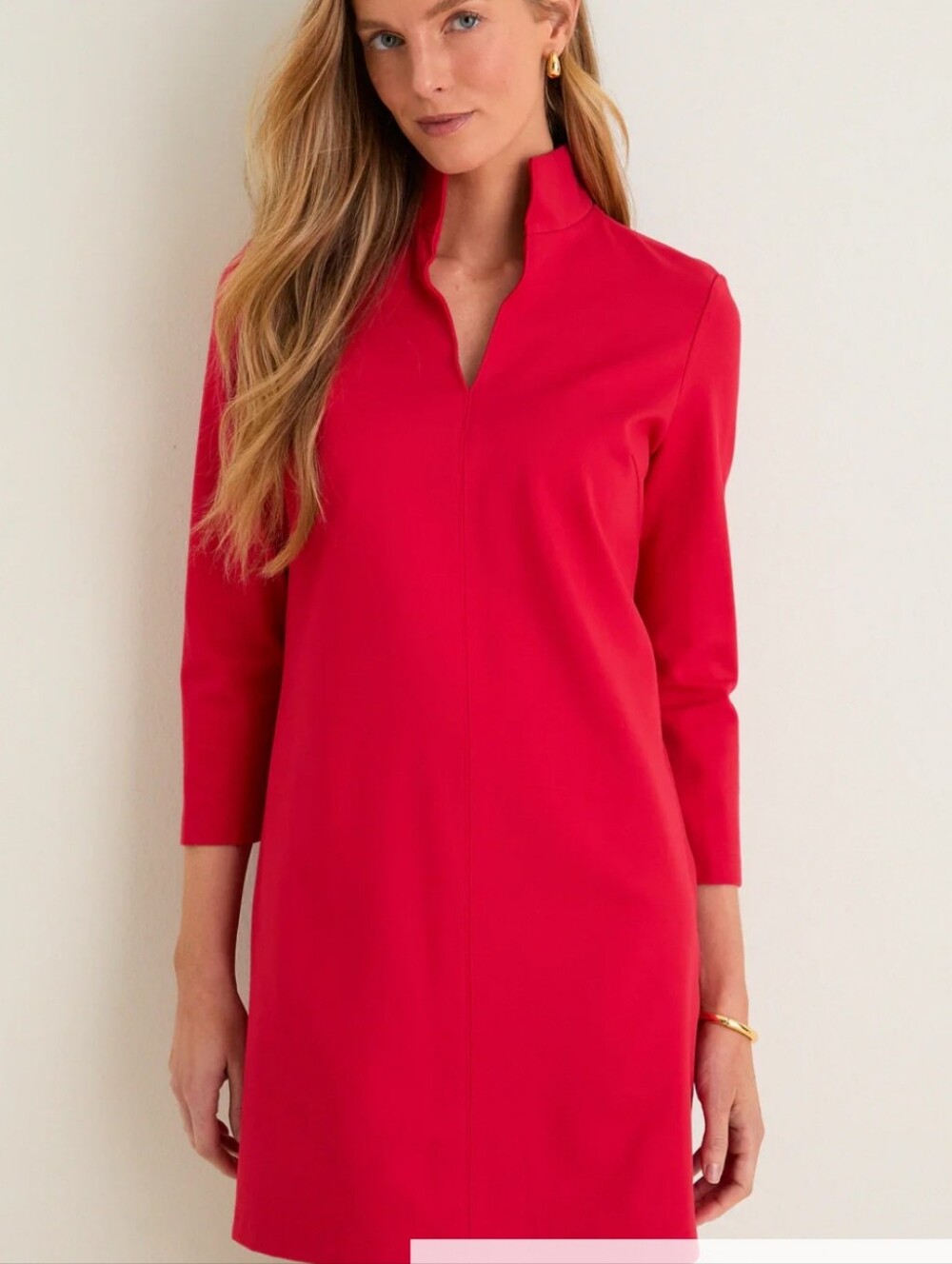 Tuckernuck Red Ponte Clifton Mini Dress - Size XS EUC Structured Fit Thick $168